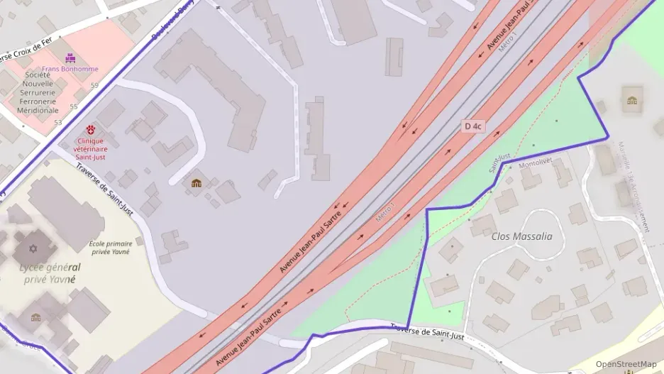 Appartement 65 m² quatre pièces à vendre à Marseille 13e Arrondissement