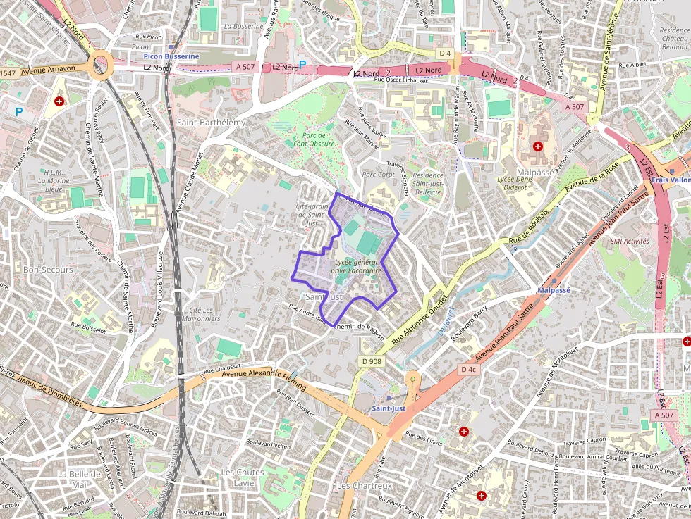 Appartement 110 m² quatre pièces à vendre à Marseille 13e Arrondissement