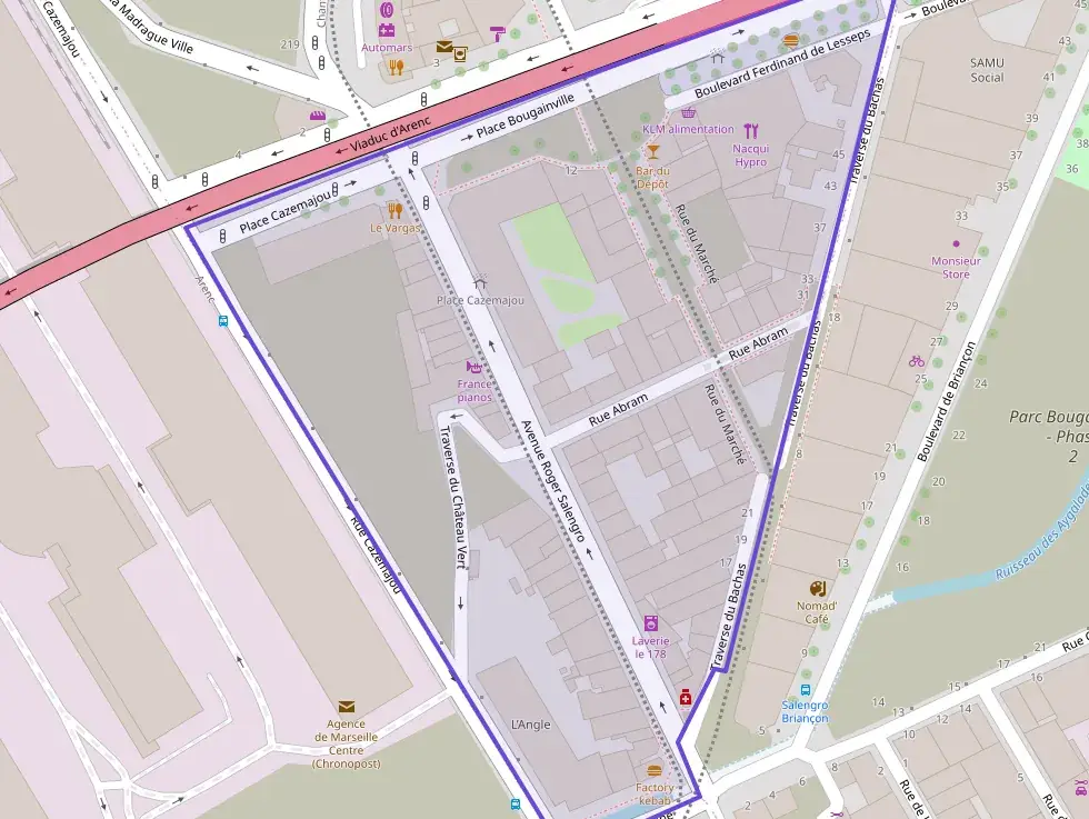 Appartement 53 m² trois pièces à vendre à Marseille 15e Arrondissement