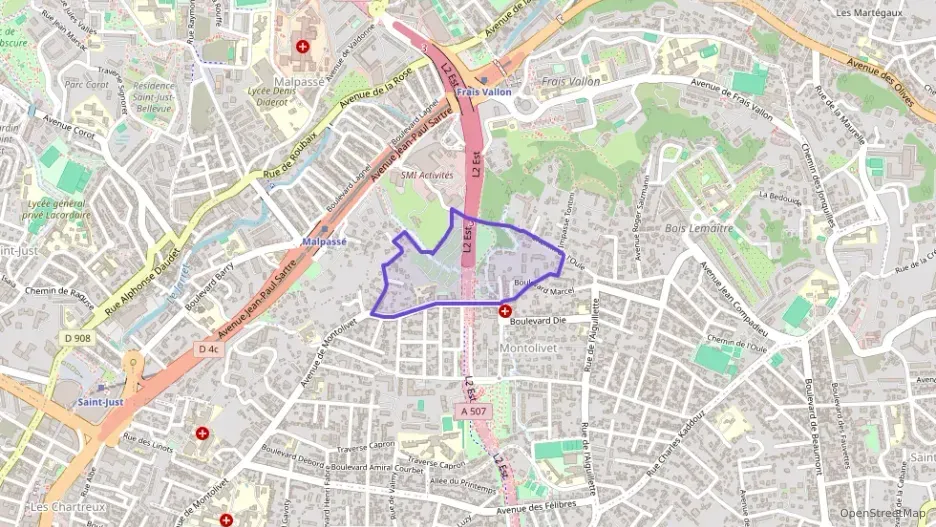 Appartement 49 m² trois pièces à vendre à Marseille 12e Arrondissement