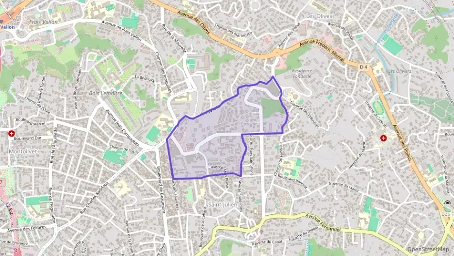 Appartement 93 m² cinq pièces à vendre à Marseille 12e Arrondissement