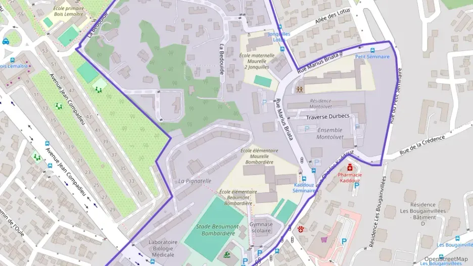 Appartement 65 m² trois pièces à vendre à Marseille 12e Arrondissement
