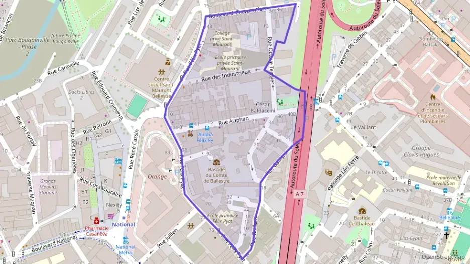 Appartement 73 m² trois pièces à vendre à Marseille 3e Arrondissement Appartement 73 m² trois pièces à vendre à Marseille 3e Arrondissement