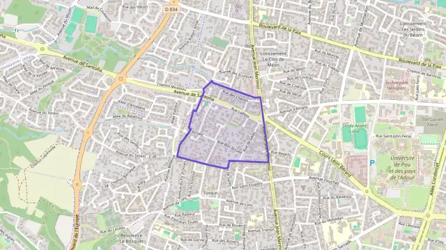 Appartement 65 m² trois pièces à vendre à Billère