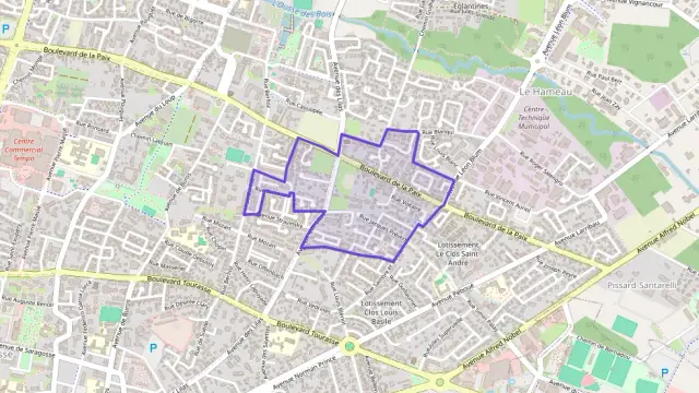 Appartement 58 m² trois pièces à vendre à Pau