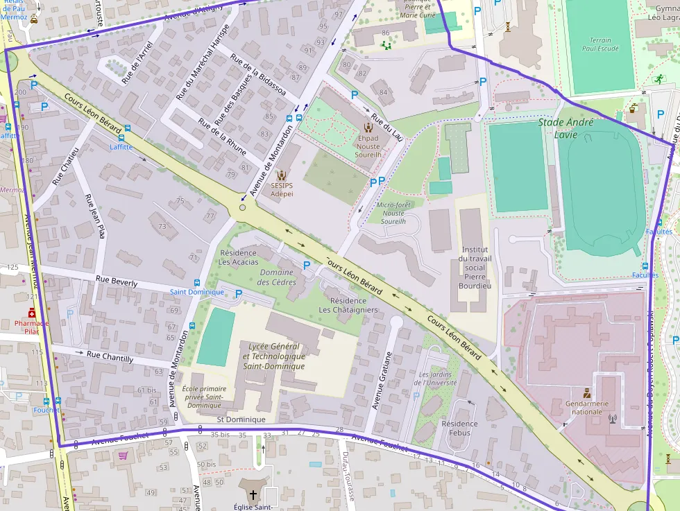 Appartement 38 m² deux pieces à vendre à Pau