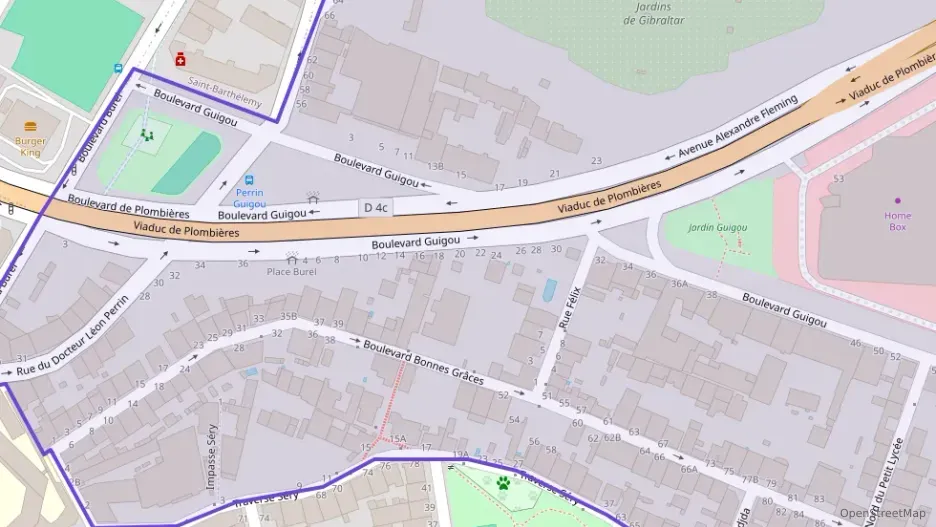 Appartement 55 m² trois pièces à vendre à Marseille 3e Arrondissement