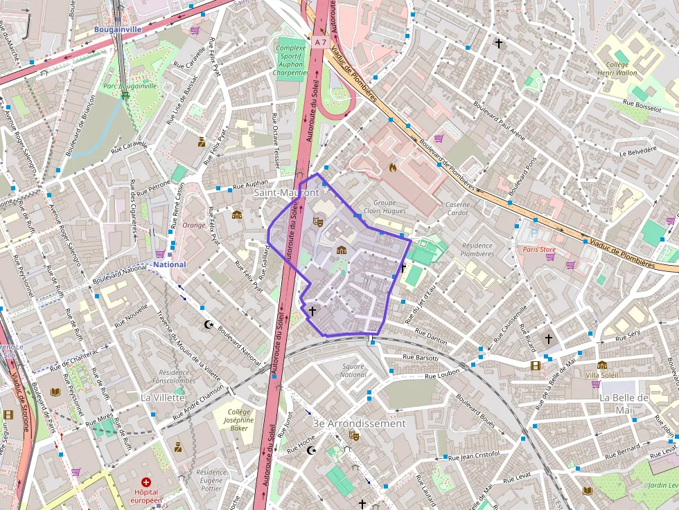 Appartement 29 m² une piece à vendre à Marseille 3e Arrondissement