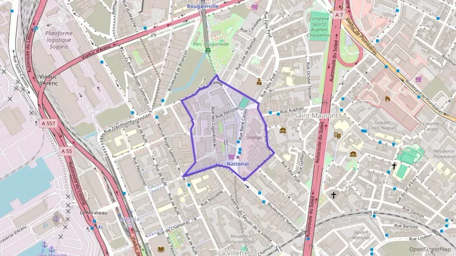 Appartement 37 m² deux pieces à vendre à Marseille 3e Arrondissement Appartement 37 m² deux pieces à vendre à Marseille 3e Arrondissement