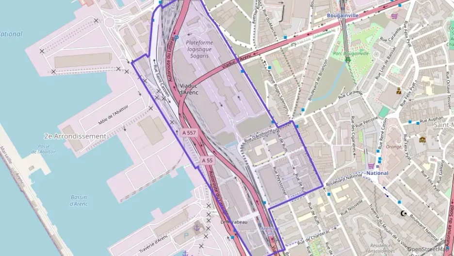 Appartement 37 m² deux pieces à vendre à Marseille 2e Arrondissement