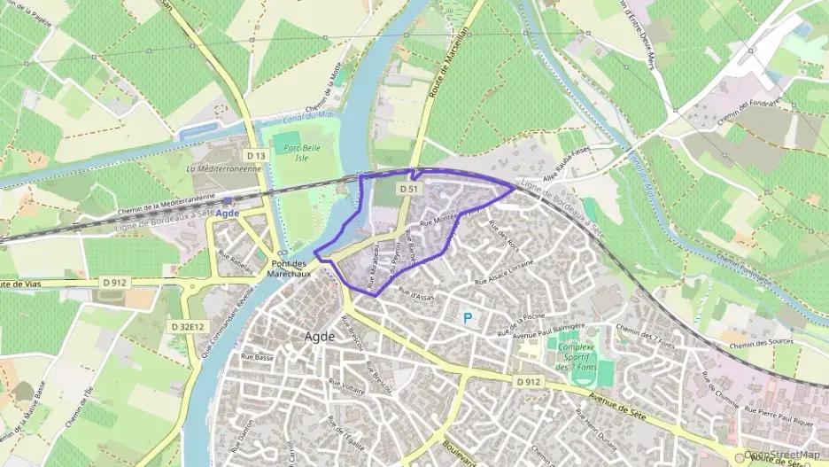 Appartement 58 m² trois pièces à vendre à Agde