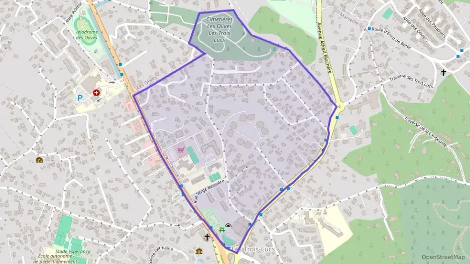 Appartement 65 m² trois pièces à vendre à Marseille 12e Arrondissement