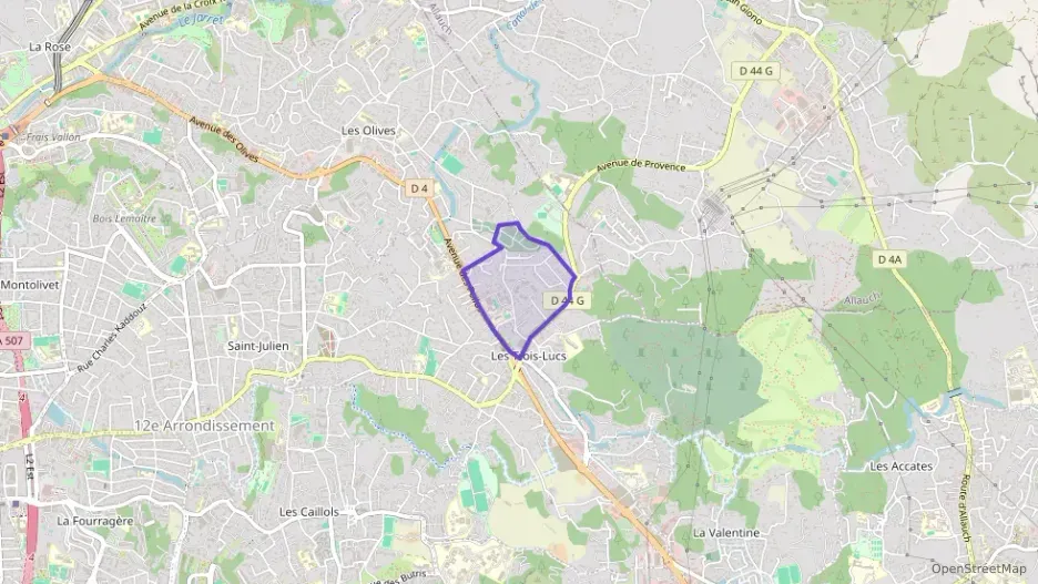 Appartement 65 m² trois pièces à vendre à Marseille 12e Arrondissement