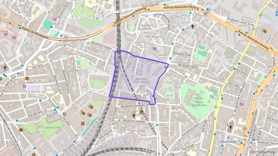 Appartement 46 m² deux pieces à vendre à Marseille 4e Arrondissement