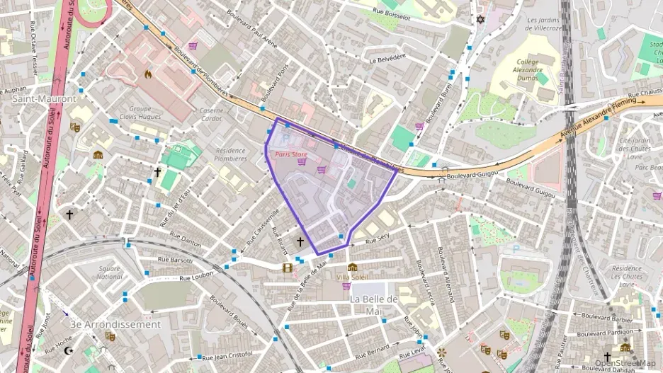 Appartement 33 m² une piece à vendre à Marseille 3e Arrondissement