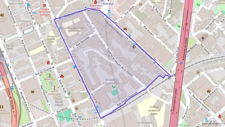 Appartement 35 m² deux pieces à vendre à Marseille 3e Arrondissement Appartement 35 m² deux pieces à vendre à Marseille 3e Arrondissement