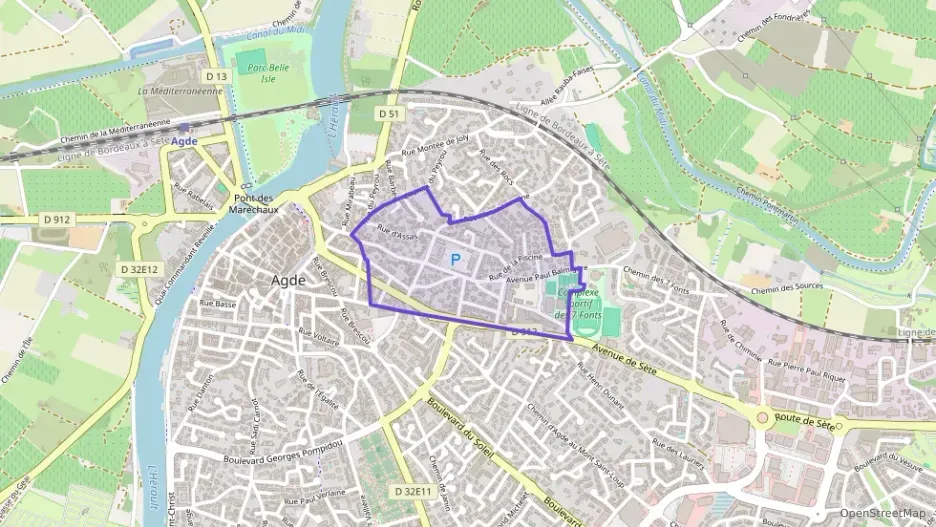 Appartement 63 m² trois pièces à vendre à Agde Appartement 63 m² trois pièces à vendre à Agde