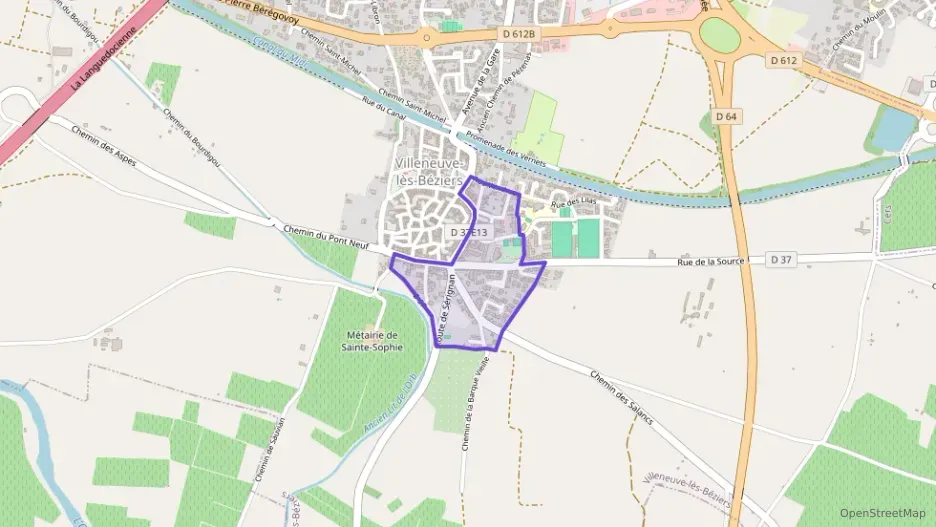 Appartement 40 m² deux pieces à vendre à Villeneuve-lès-Béziers