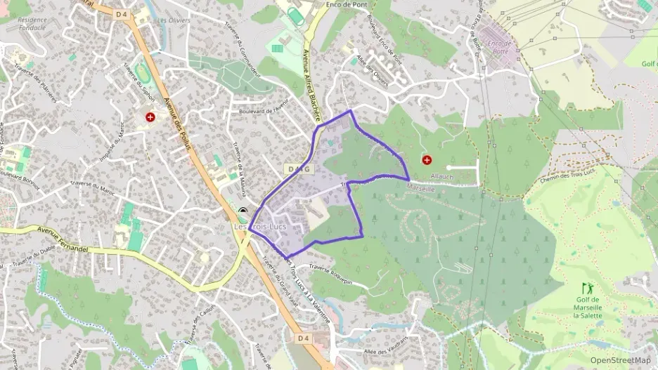 Appartement 90 m² quatre pièces à vendre à Marseille 12e Arrondissement