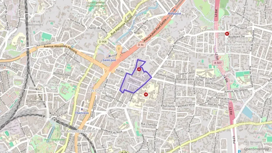 Appartement 75 m² quatre pièces à vendre à Marseille 12e Arrondissement