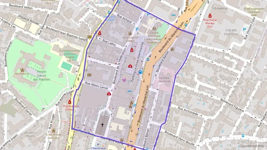 Appartement 37 m² deux pieces à vendre à Marseille 4e Arrondissement