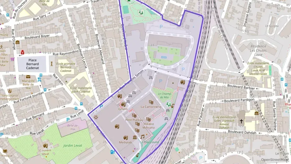 Appartement 70 m² quatre pièces à vendre à Marseille 3e Arrondissement