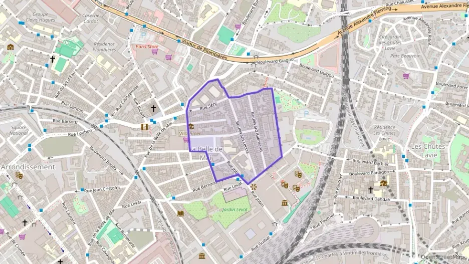Appartement 34 m² une piece à vendre à Marseille 3e Arrondissement