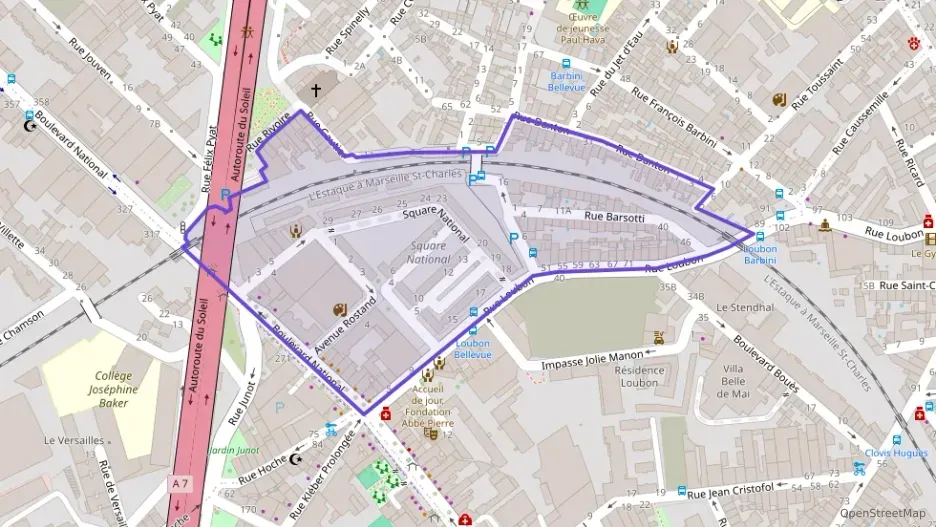 Appartement 50 m² trois pièces à vendre à Marseille 3e Arrondissement