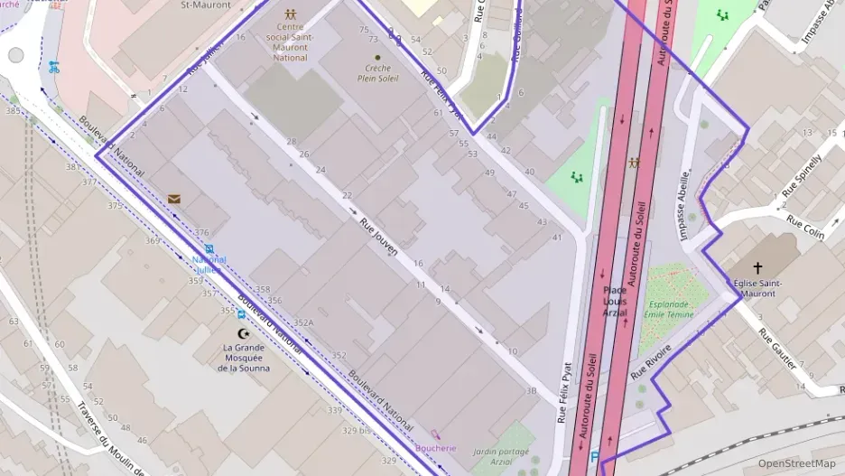 Appartement 76 m² quatre pièces à vendre à Marseille 3e Arrondissement