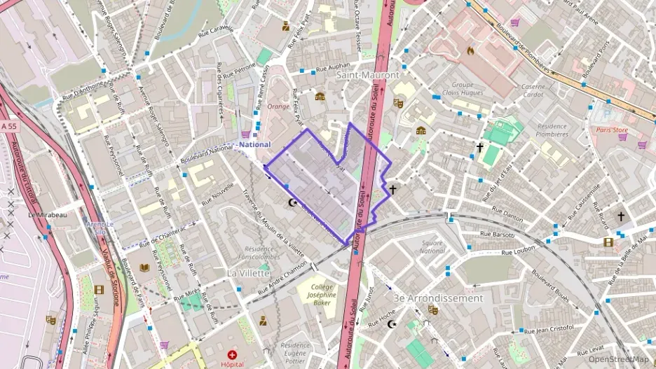 Appartement 76 m² quatre pièces à vendre à Marseille 3e Arrondissement