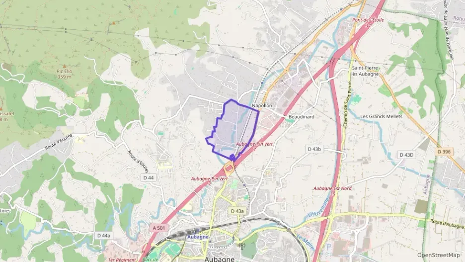 Appartement 105 m² quatre pièces à vendre à Aubagne