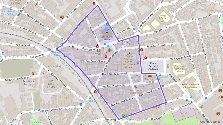 Appartement 63 m² trois pièces à vendre à Marseille 3e Arrondissement