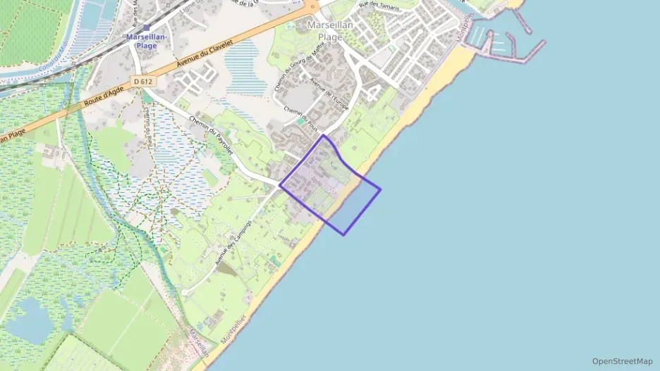 Appartement 21 m² deux pieces à vendre à Marseillan