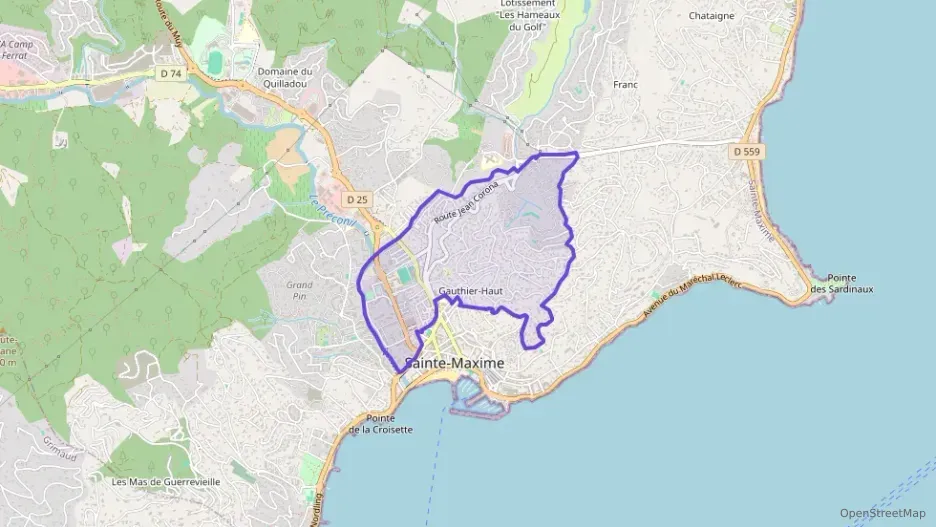 Appartement 69 m² trois pièces à vendre à Sainte-Maxime