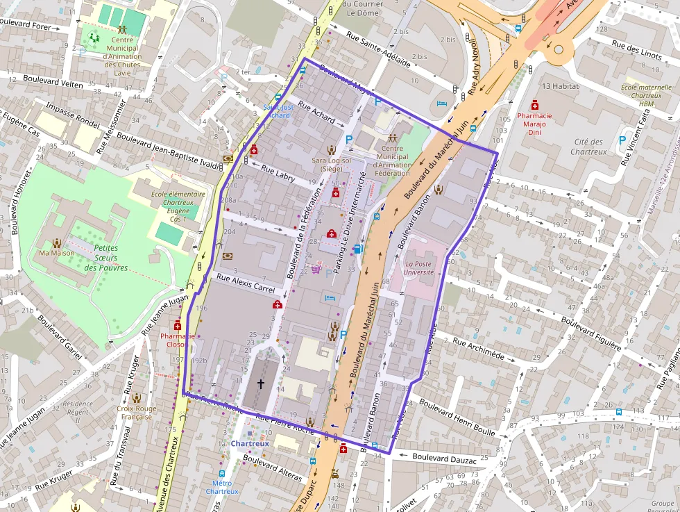 Appartement 31 m² deux pieces à vendre à Marseille 4e Arrondissement