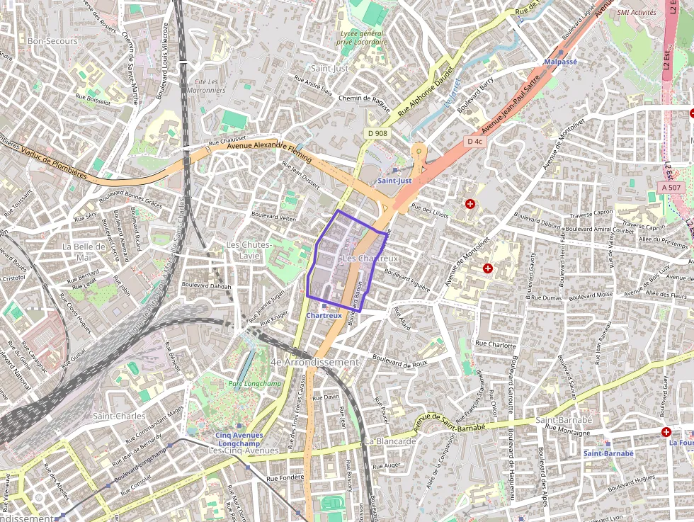 Appartement 31 m² deux pieces à vendre à Marseille 4e Arrondissement