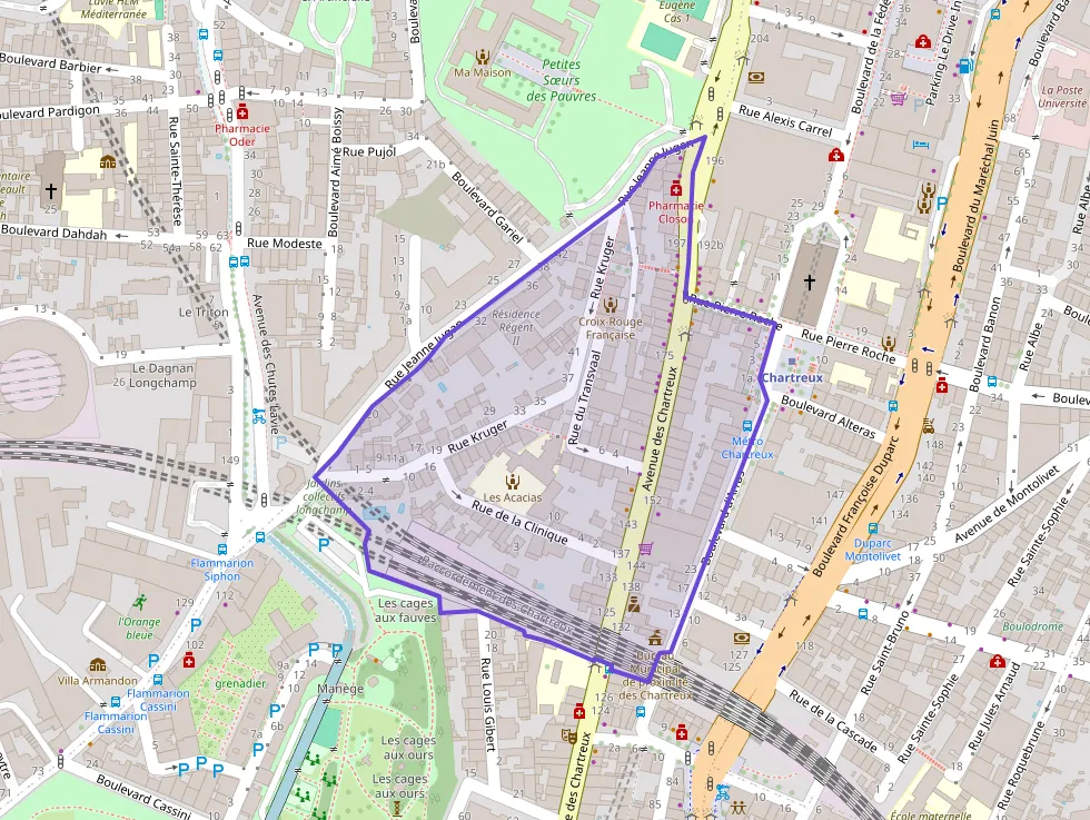 Appartement 40 m² trois pièces à vendre à Marseille 4e Arrondissement