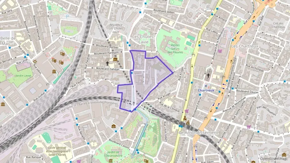 Appartement 37 m² deux pieces à vendre à Marseille 4e Arrondissement
