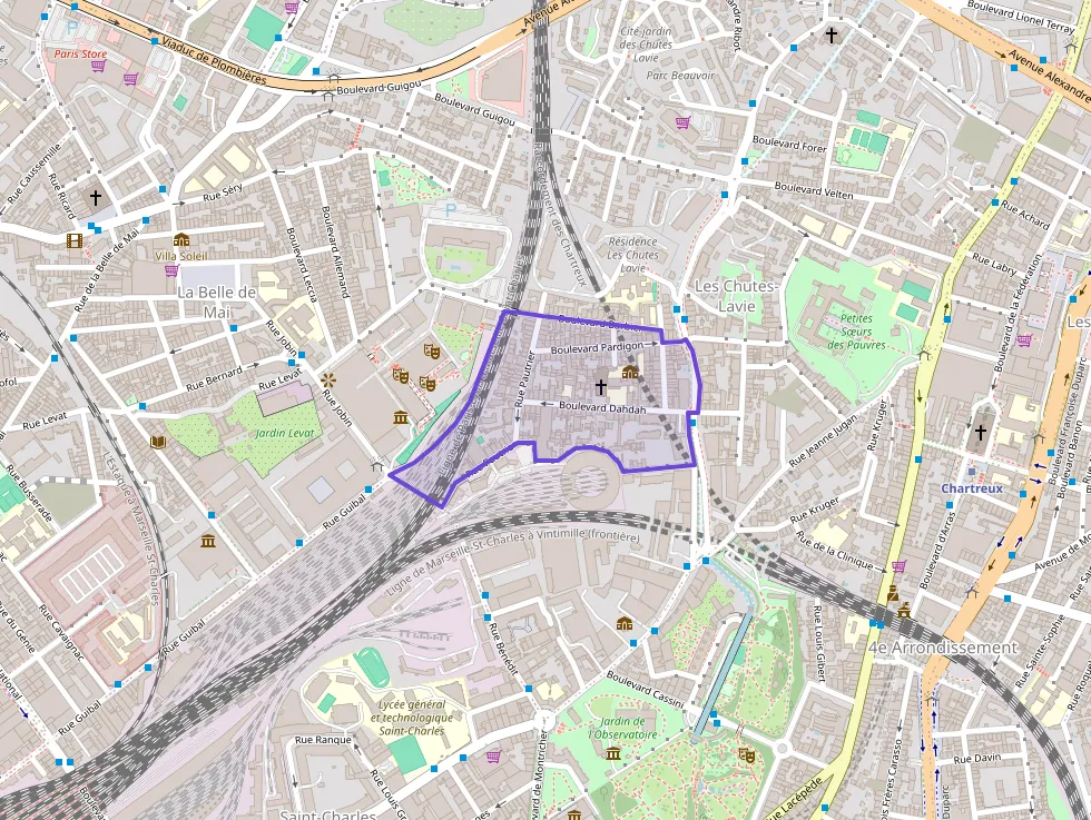 Appartement 38 m² deux pieces à vendre à Marseille 4e Arrondissement