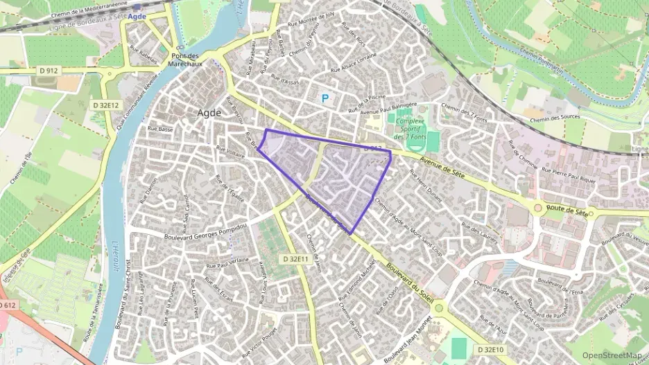 Appartement 78 m² trois pièces à vendre à Agde