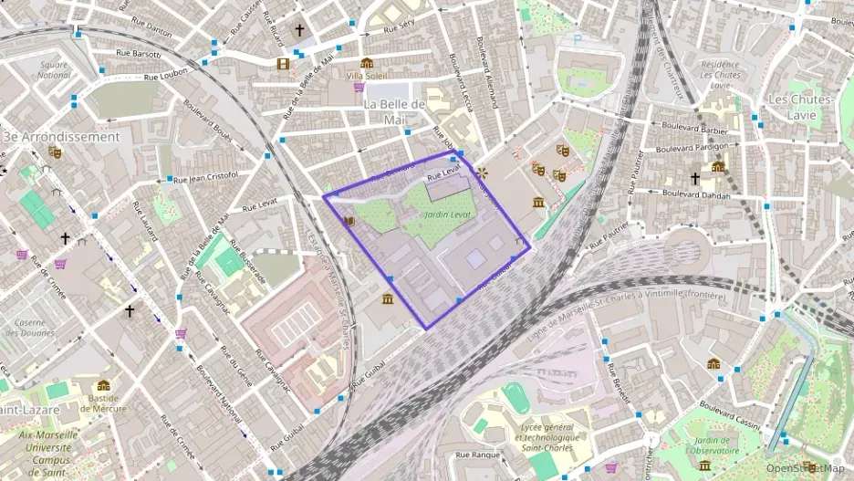Appartement 37 m² trois pièces à vendre à Marseille 3e Arrondissement