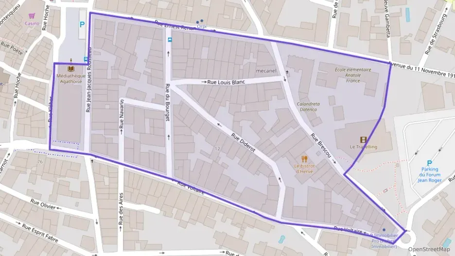 Appartement 50 m² deux pieces à vendre à Agde