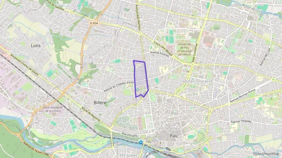 Appartement 81 m² quatre pièces à vendre à Pau