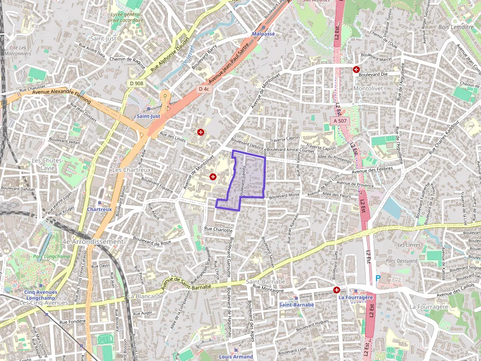 Appartement 50 m² trois pièces à vendre à Marseille 12e Arrondissement