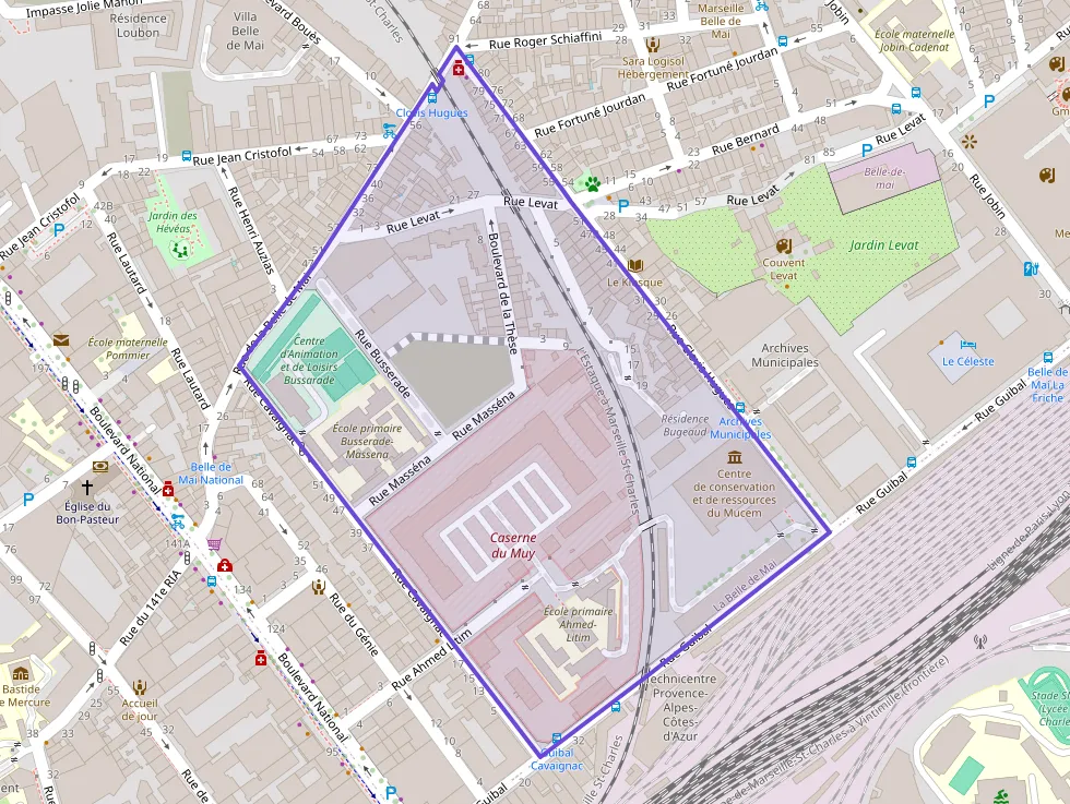 Appartement 105 m² quatre pièces à vendre à Marseille 3e Arrondissement