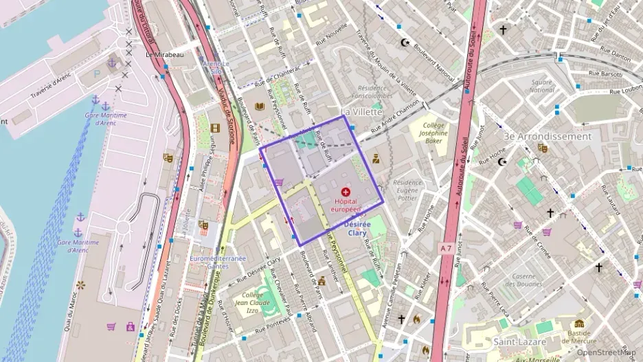 Appartement 35 m² deux pieces à vendre à Marseille 3e Arrondissement Appartement 35 m² deux pieces à vendre à Marseille 3e Arrondissement