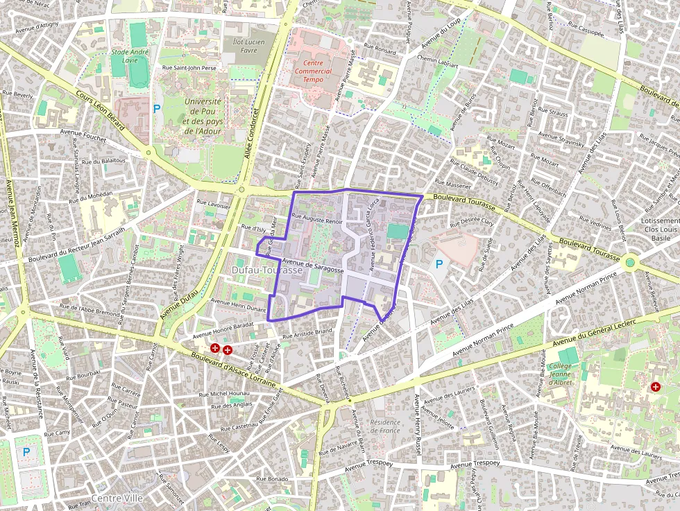 Appartement 71 m² trois pièces à vendre à Pau