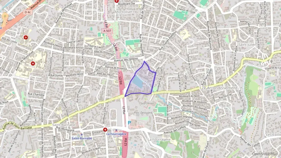 Appartement 74 m² quatre pièces à vendre à Marseille 12e Arrondissement