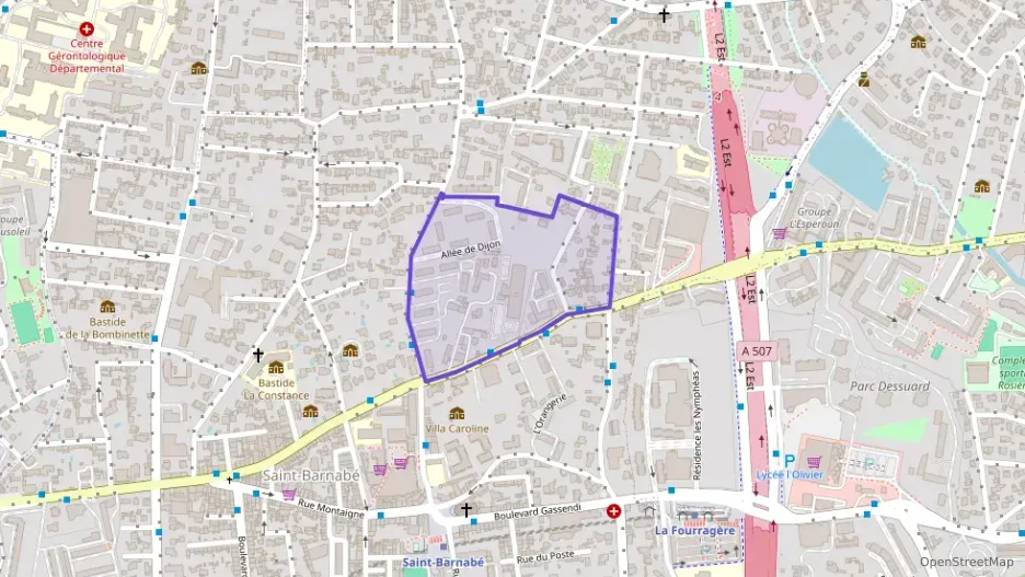 Appartement 55 m² trois pièces à vendre à Marseille 12e Arrondissement