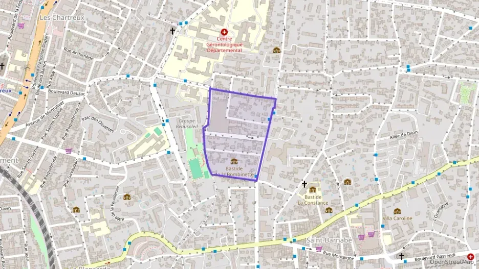 Appartement 60 m² trois pièces à vendre à Marseille 12e Arrondissement